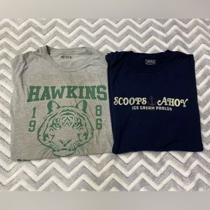 Stranger Things XL T Shirt Bundle. Excellent Used Condition